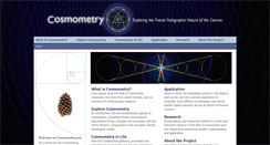 Desktop Screenshot of cosmometry.net